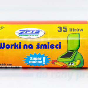 Worki na śmieci 35L 15szt czerwone